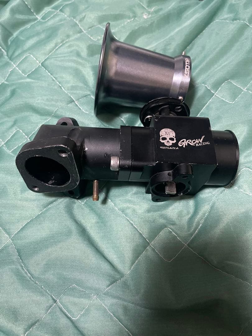 VGGROWビックスロットル ロングファンネル ステルスミラー3点セット