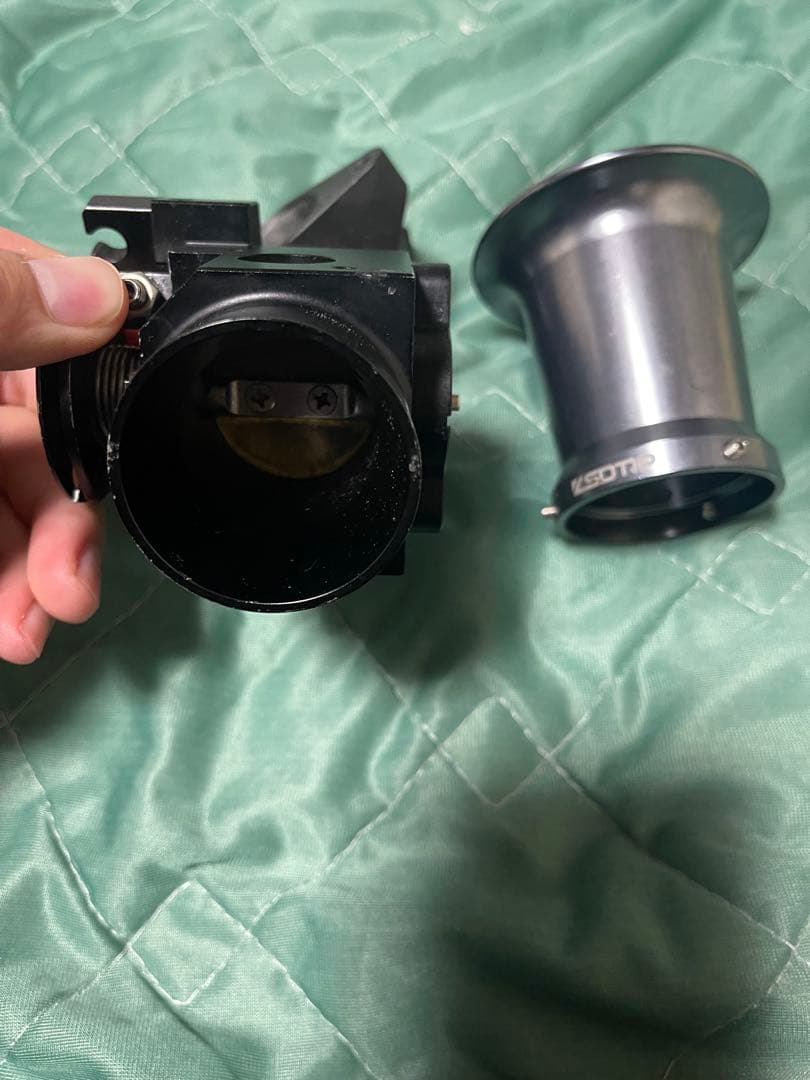 VGGROWビックスロットル ロングファンネル ステルスミラー3点セット