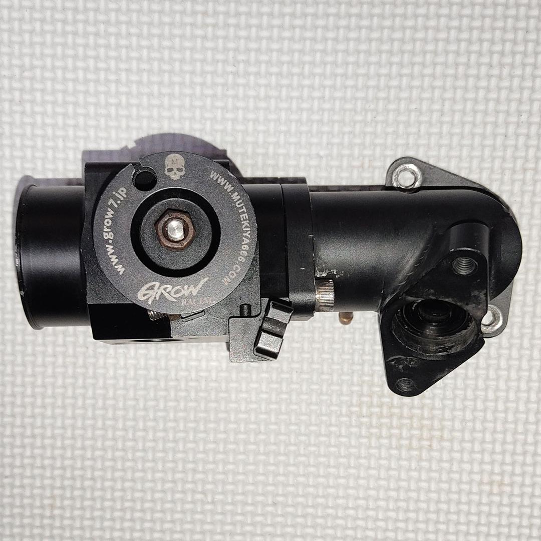 VGGROWビックスロットル ロングファンネル ステルスミラー3点セット