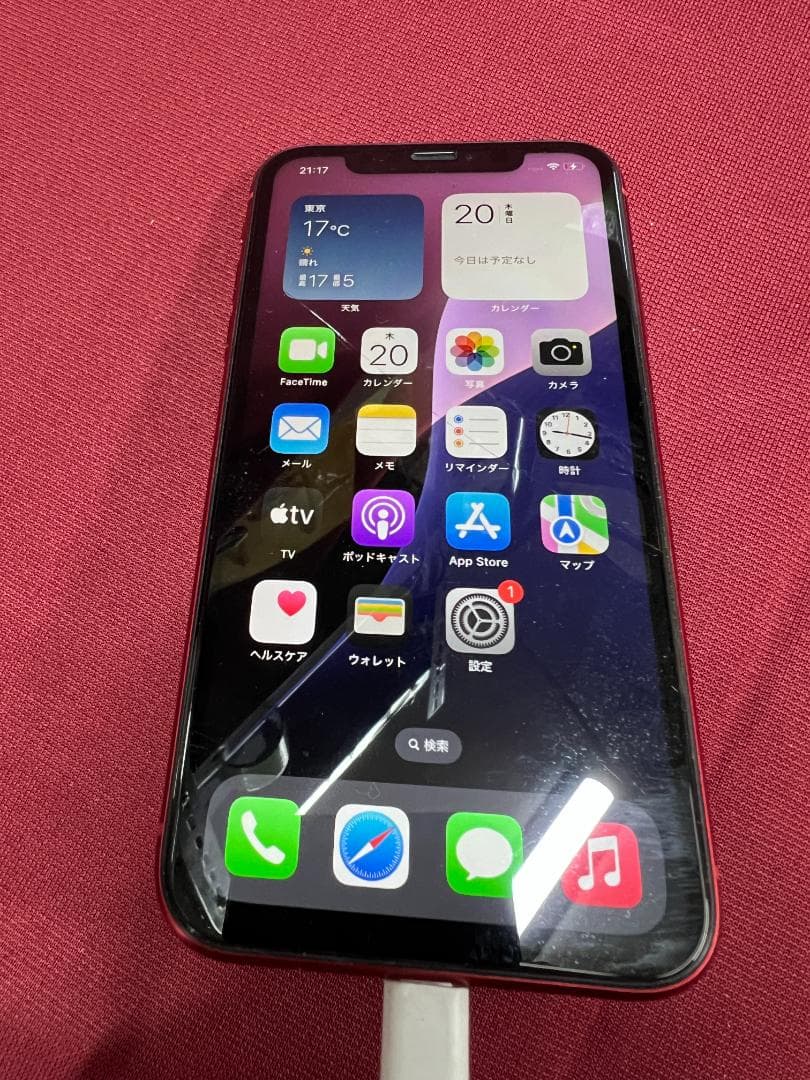 iPhone XR 64GB レッド MT062J/A