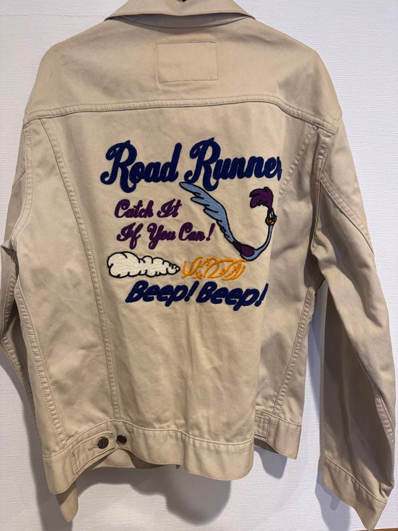 Sugar Cane デニムジャケット　ロードランナー刺繍
