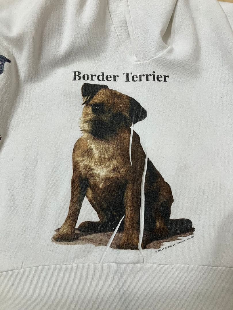 90s Volunteer usa製 犬 アニマル テストプリント スウェット