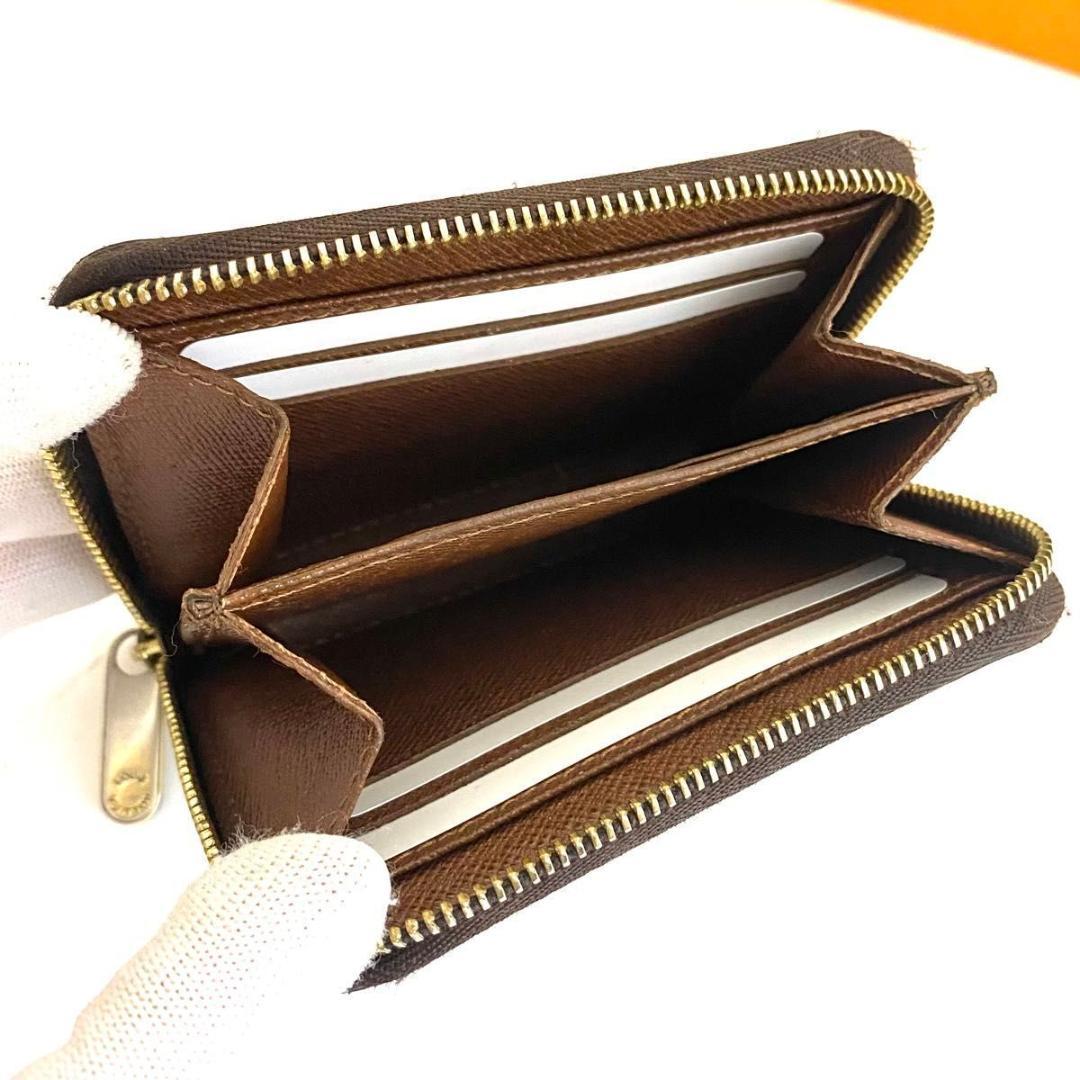 ルイ ヴィトン◎モノグラム パース ラウンドファスナー 小銭入れ ブラウン