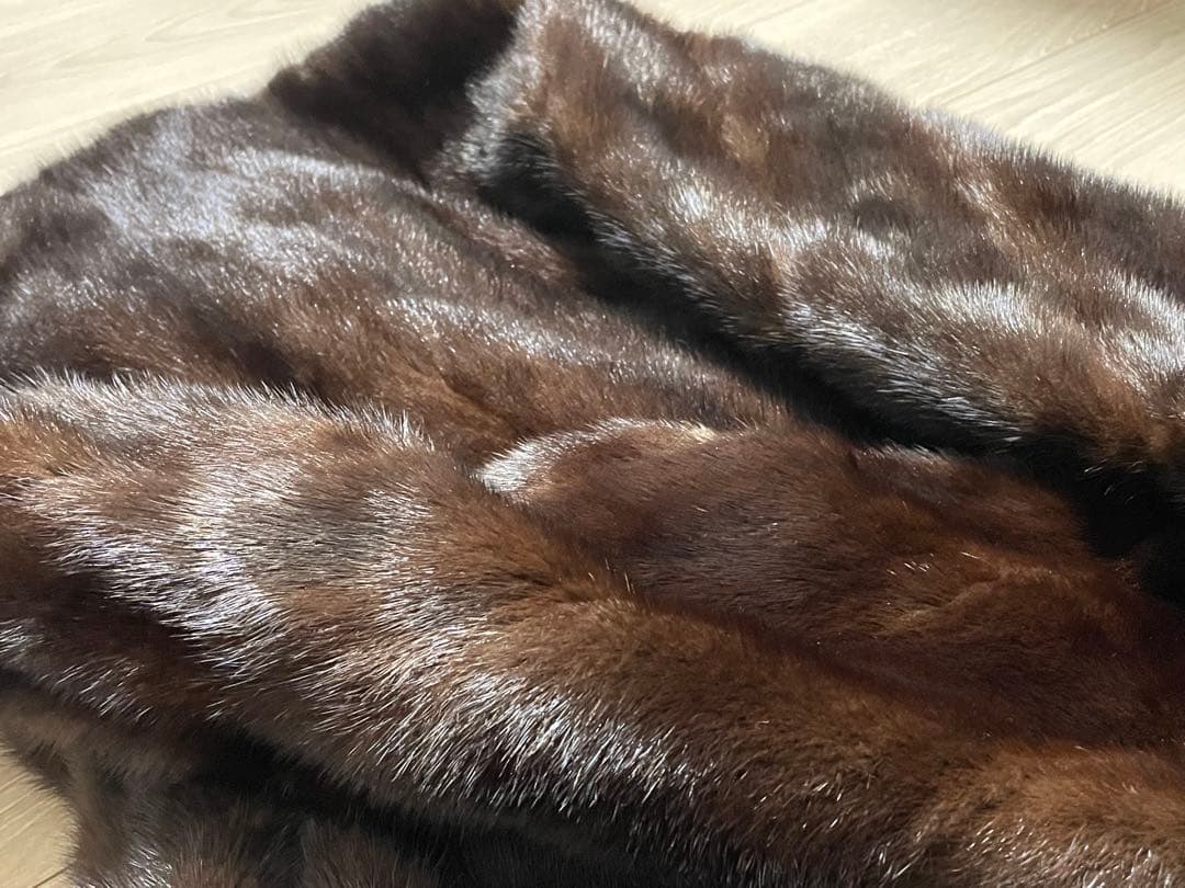 サ*コ様 ブラックジュエル Black Jewel ミンクコート リアルファー