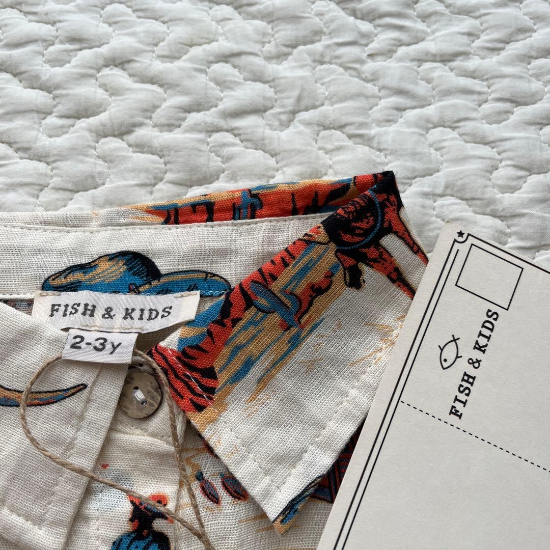 Memoo★FISH&KIDS COWBOY SHIRT 【 2-3y 】