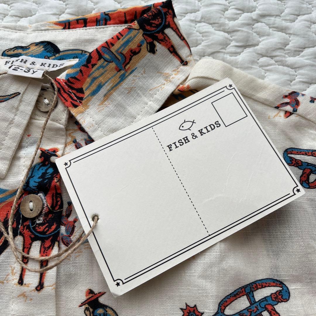 Memoo★FISH&KIDS COWBOY SHIRT 【 2-3y 】