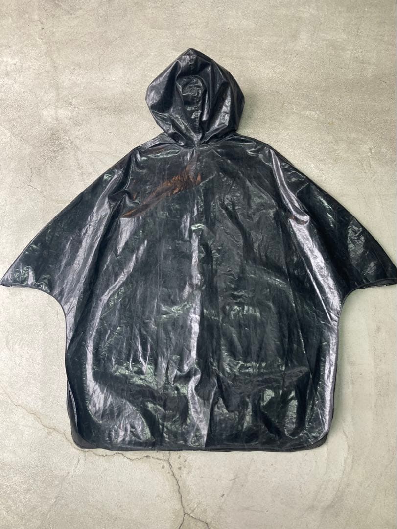 50s レインポンチョ コの字TALON PVC ミリタリー vintage