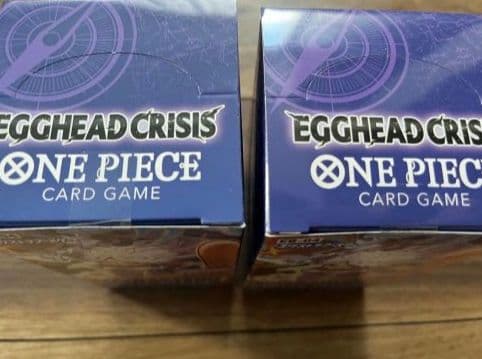 ☆新品未開封☆ ONE PIECEカード EGGHEAD CRISIS 2BOX