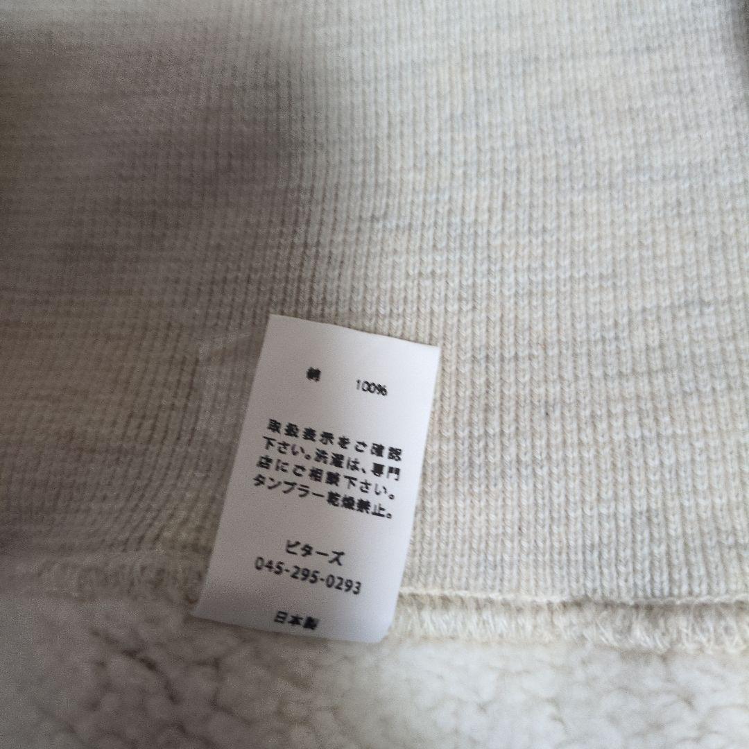 v*h様 G&F Co. BUTTON UP SWEATSHIRT 42