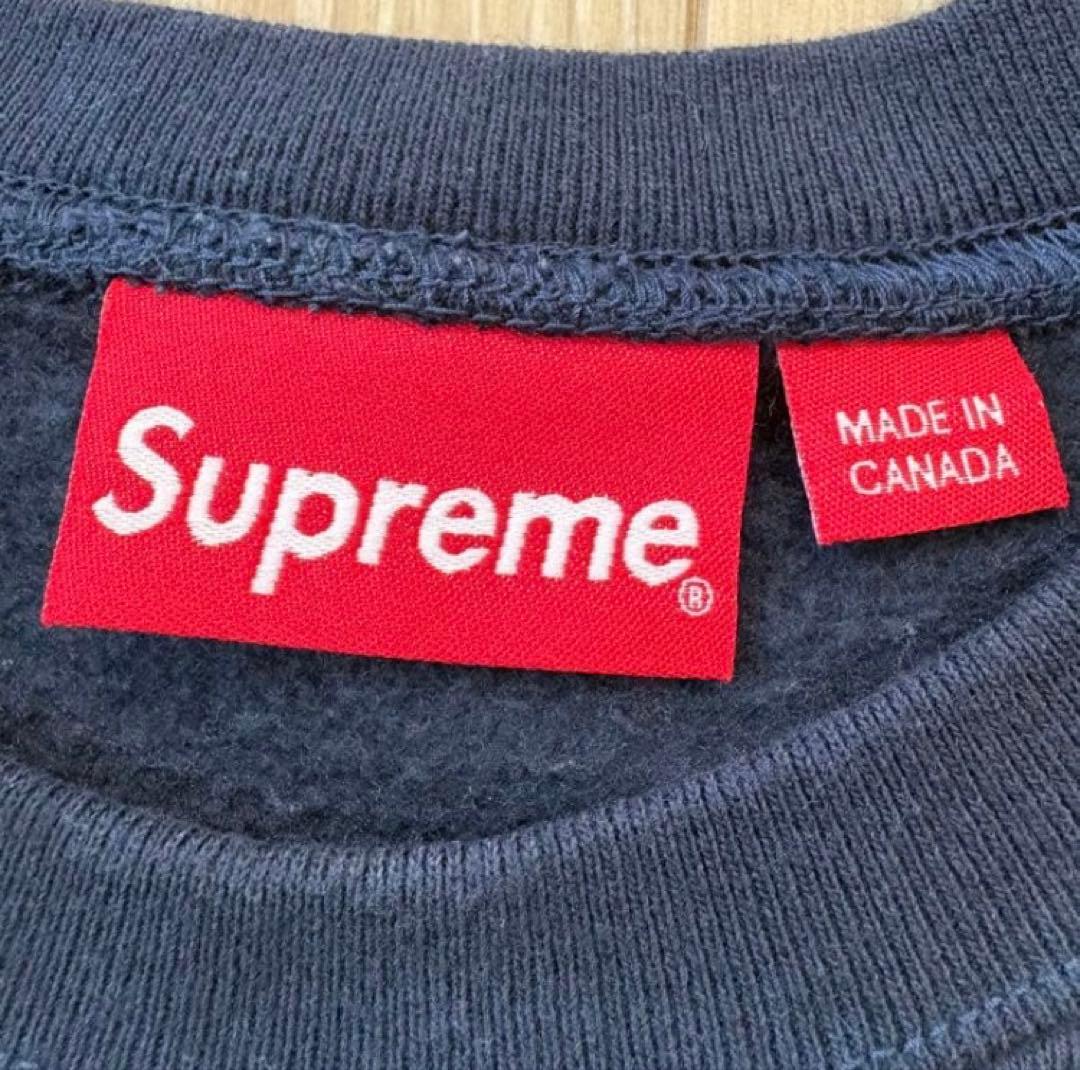 supreme small box crewneck スウェット 23SS