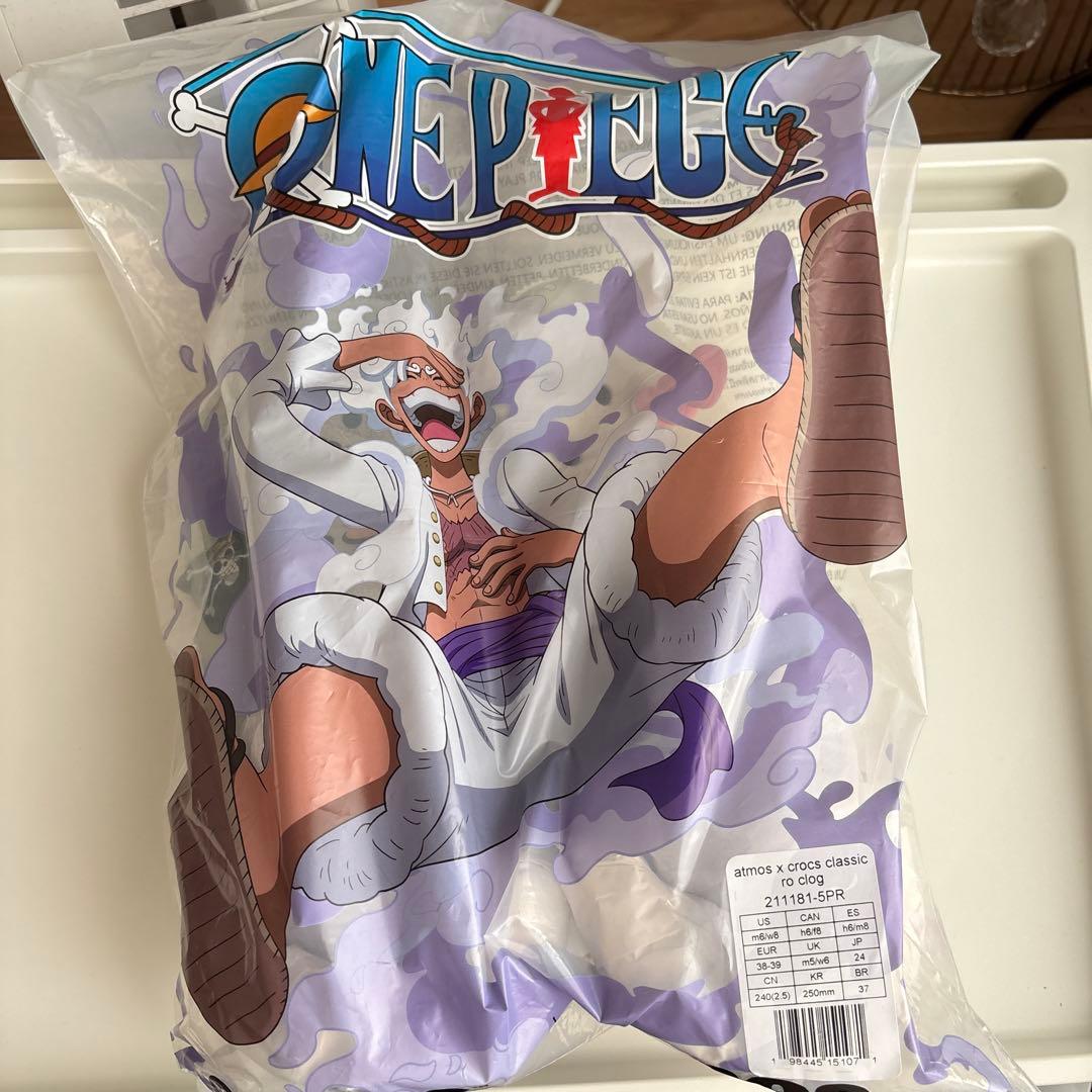 ONE PIECE x atmos x Crocs 24センチ　新品未使用