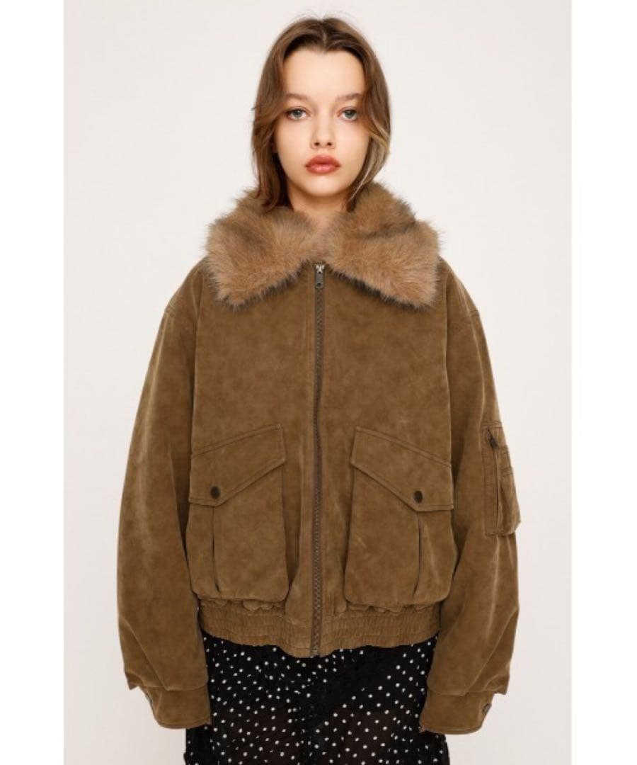 SLY ジャケット ブルゾン コート ウォッシュド パッファー ブルゾン