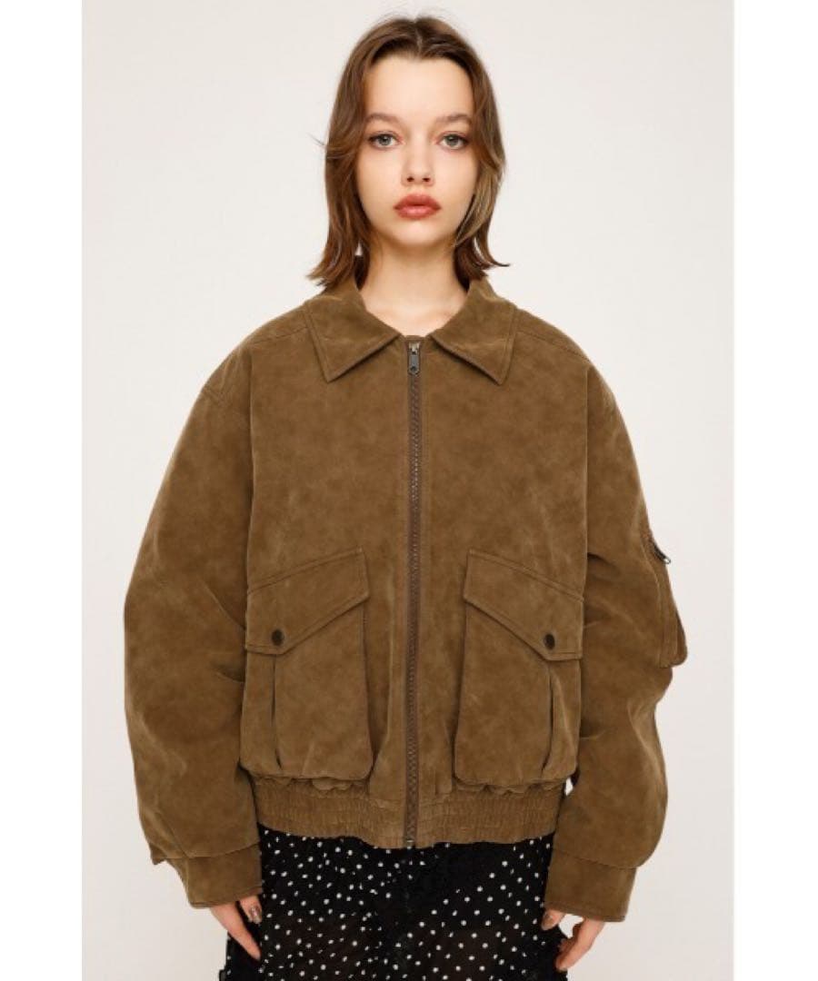 SLY ジャケット ブルゾン コート ウォッシュド パッファー ブルゾン