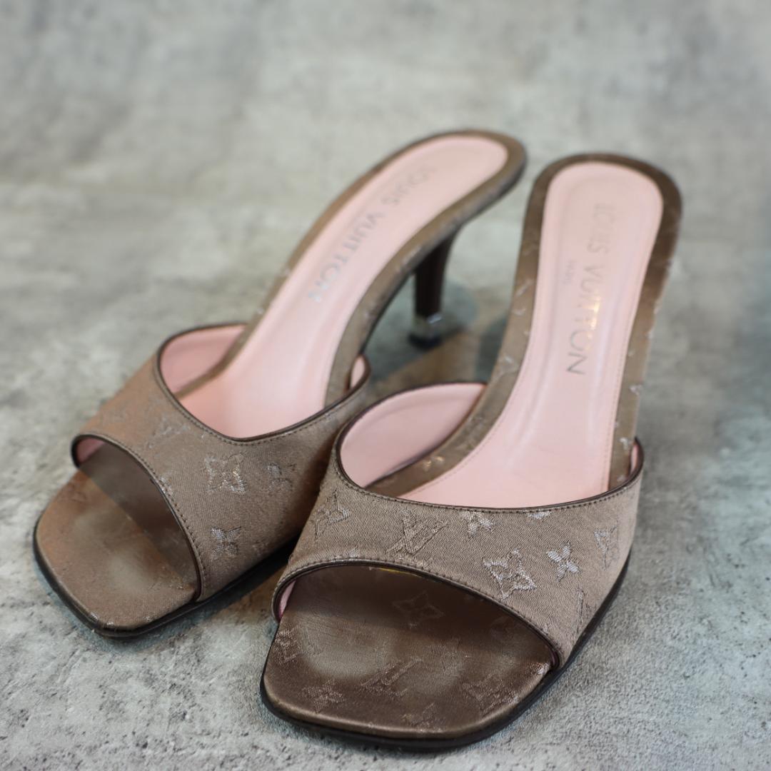 LOUIS VUITTON ルイヴィトン モノグラム ミュール サンダル