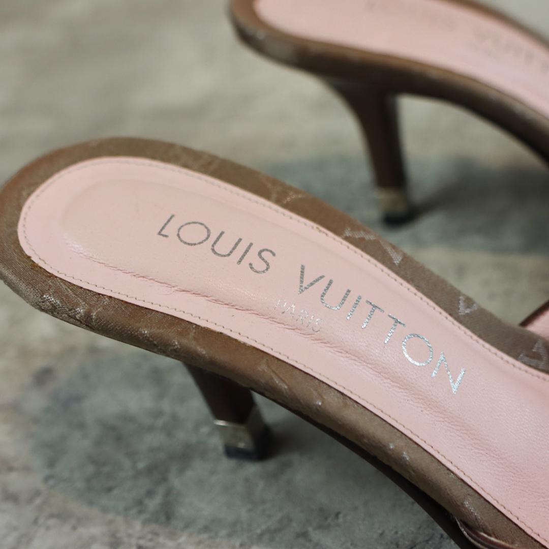 LOUIS VUITTON ルイヴィトン モノグラム ミュール サンダル