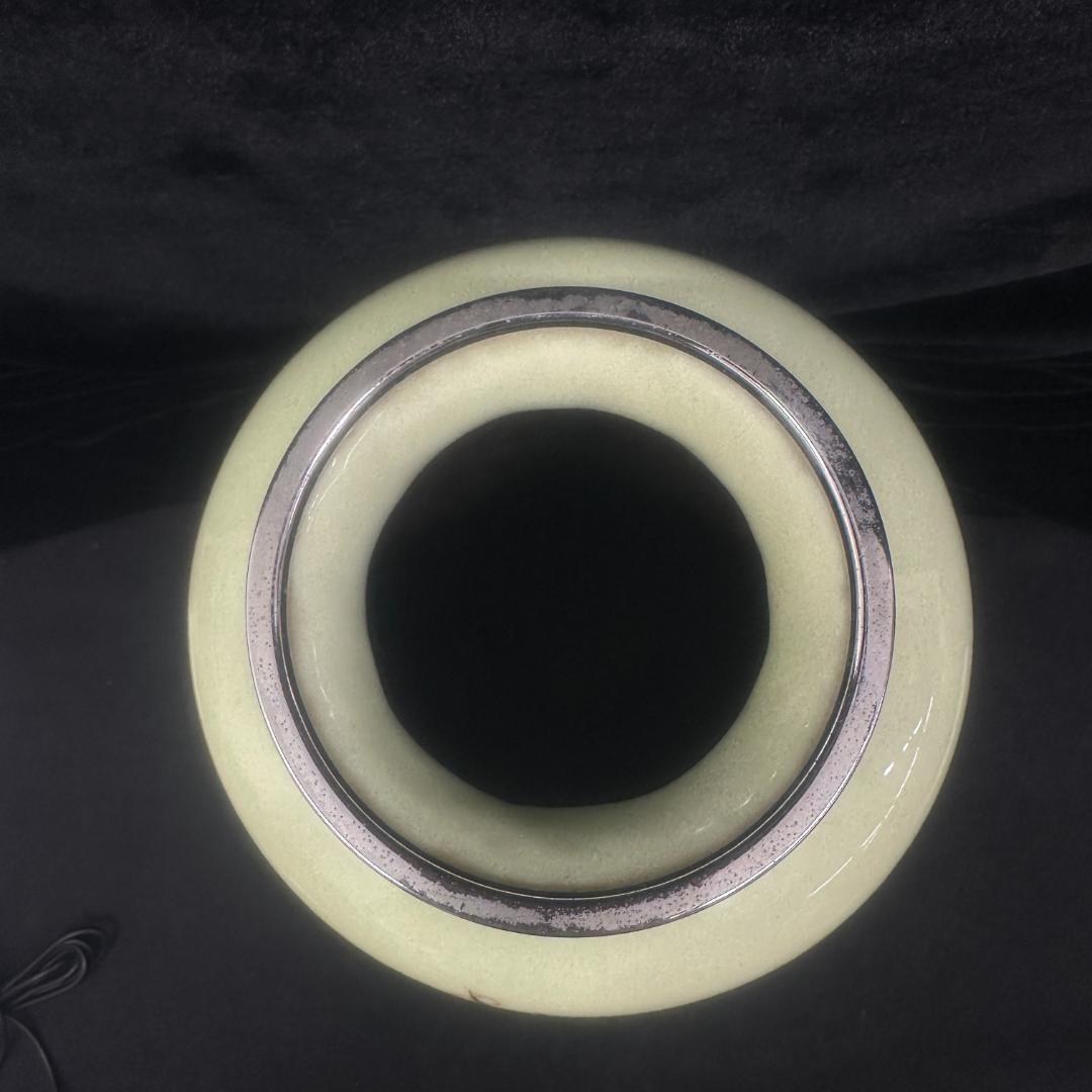 七宝焼 花瓶 牡丹梅図 花器 花入 花生 壺 陶器 伝統工芸 古美術