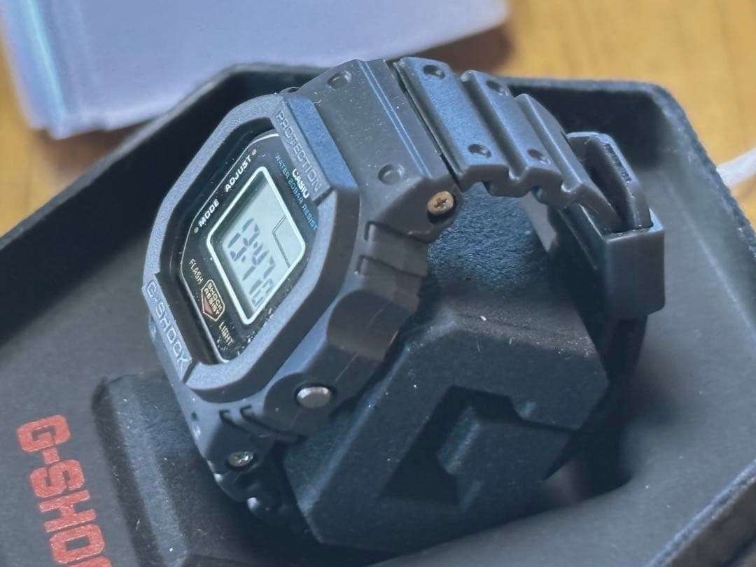 CASIO カシオ Gショック リングウォッチ（指時計） ブラック