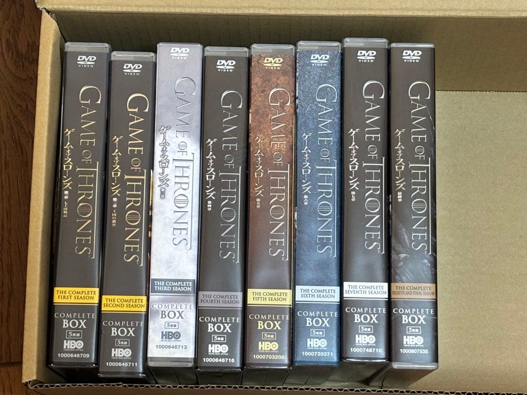ゲーム・オブ・スローンズ　DVD 第1章〜最終章　コンプリート