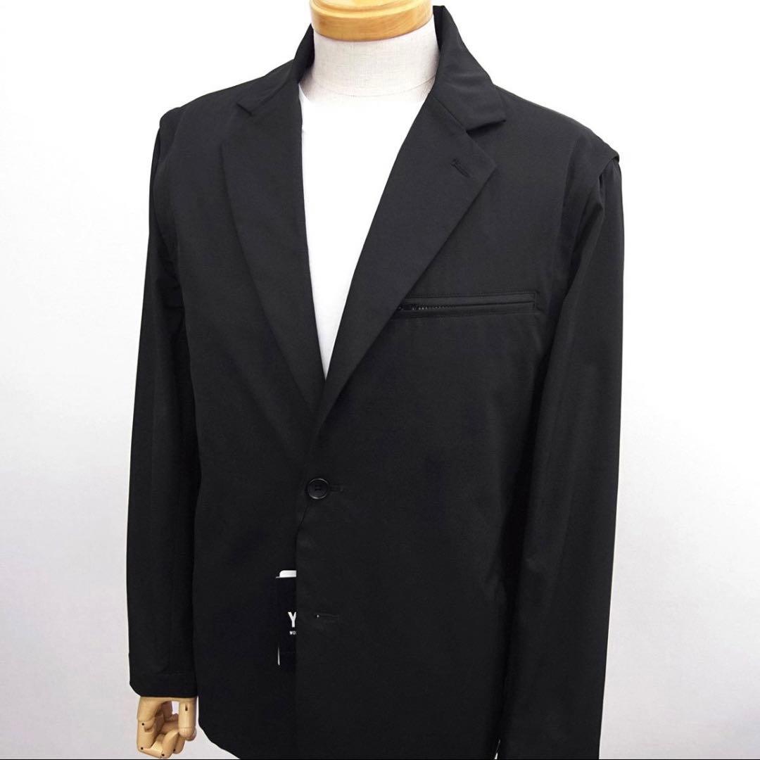 新品未使用タグ付き✨WWS ワークウェアスーツ　ストレッチ高機能ジャケット 黒M