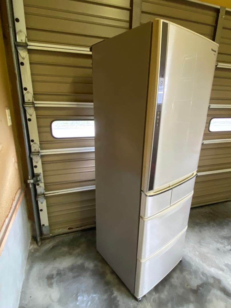 2010年製 Panasonic 冷凍冷蔵庫 NR-E434 427L 自動製氷