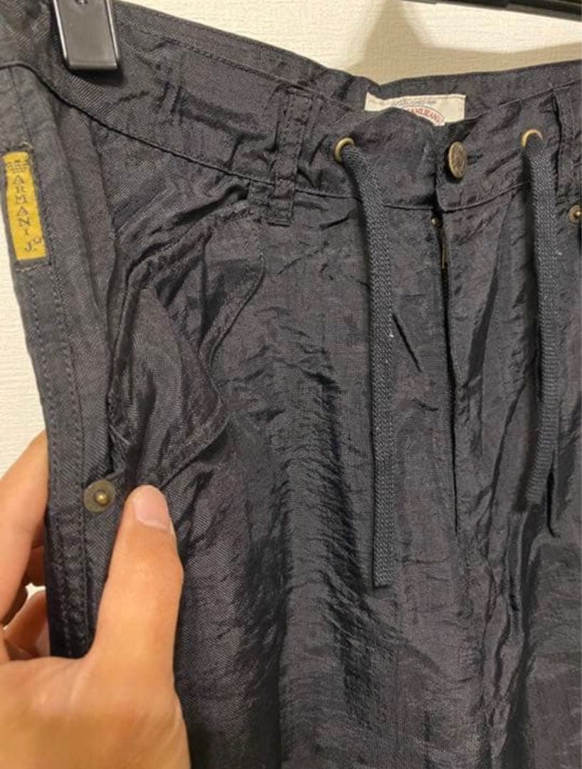 ド*ル様 80’s Armani Jeans nylon buggy pants