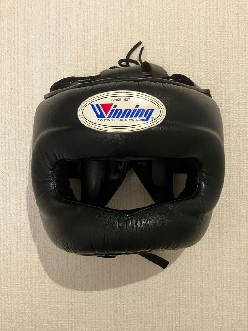 Winning ヘッドギア フルフェイス軽量タイプ ブラック L FG-5000