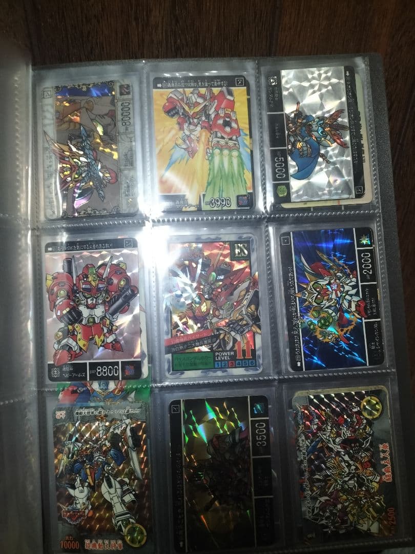 ガンダムカードダスセット 黄金神話　GOLDSAGA　レトロ　ファイル付き