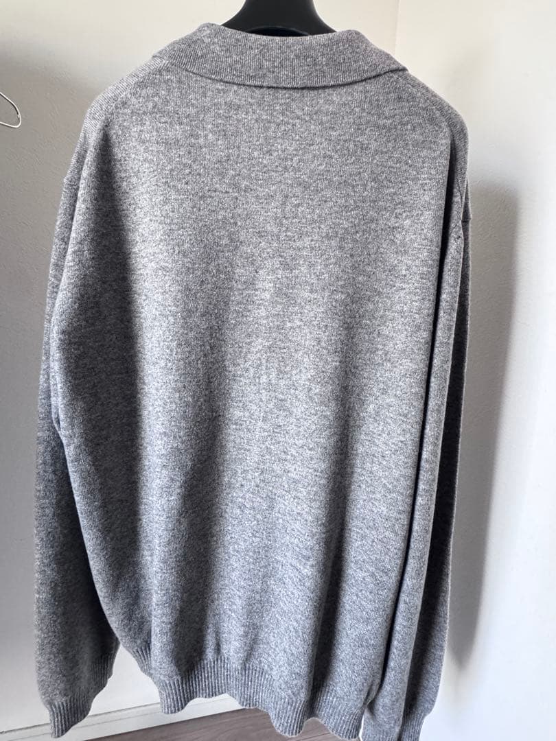 miu miu グレー ポロセーター,44