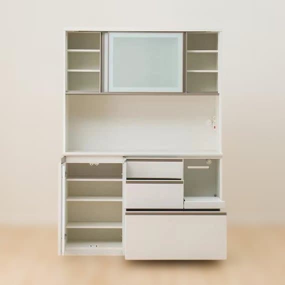 ニトリ食器棚　アルミナ２　W１４０㎝、H１９５㎝　2月22日まで