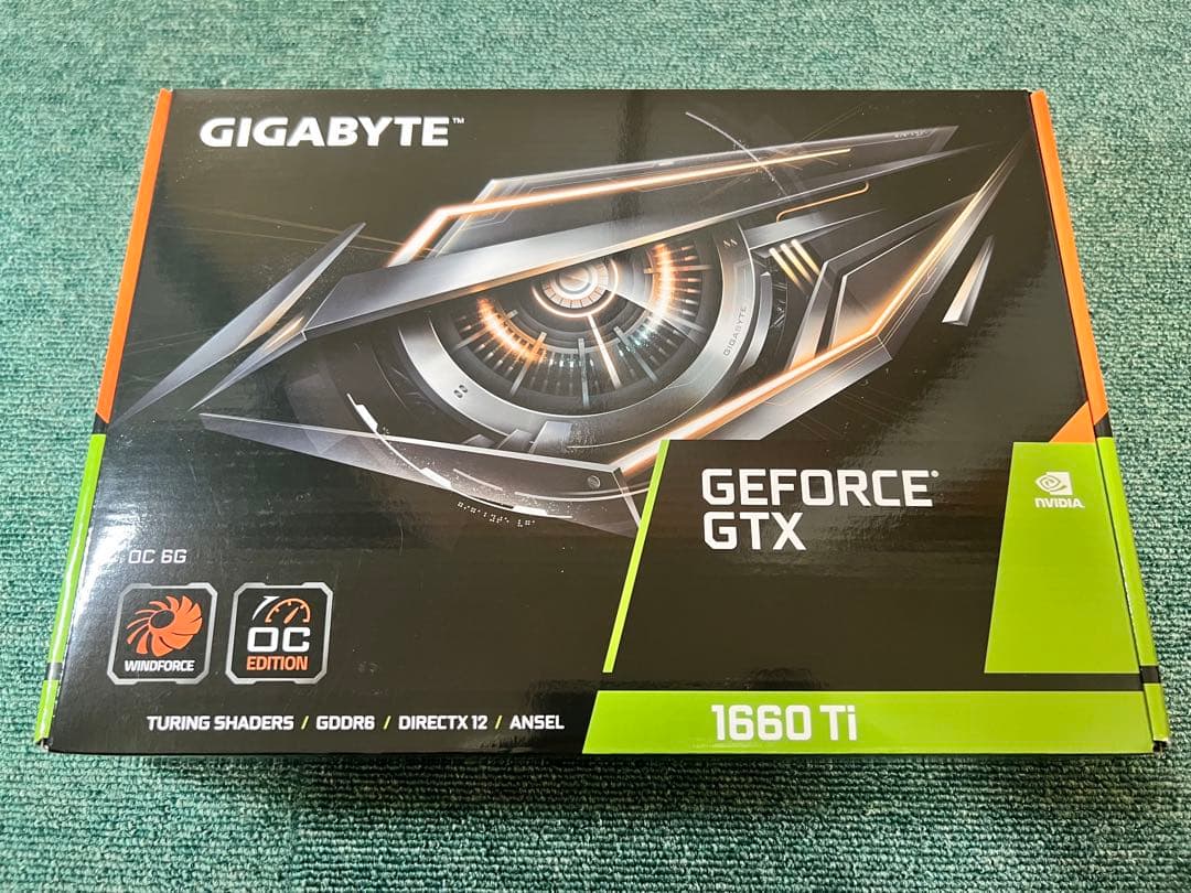 グラフィックボード・グラボ・ビデオカード GIGABYTE GEFORCE GTX 1660 Ti OC Edition