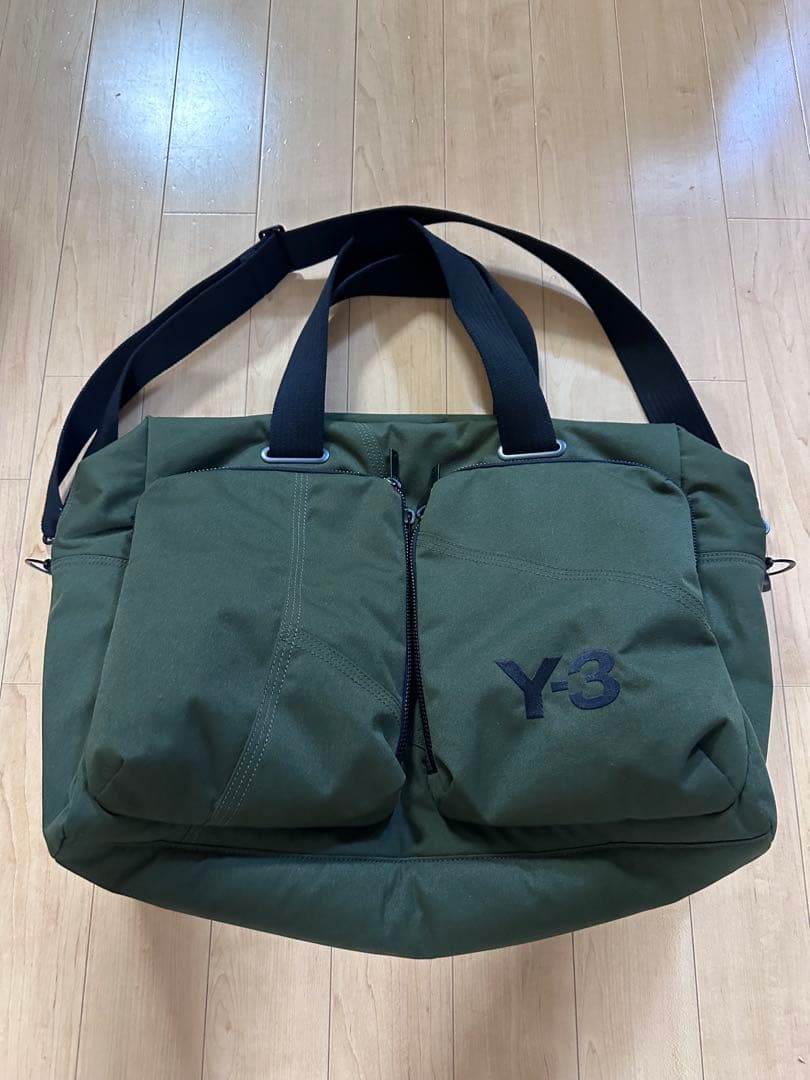 p*読様 ★ほぼ未使用★ Y-3 HOLDALL H63109 ショルダー ボス
