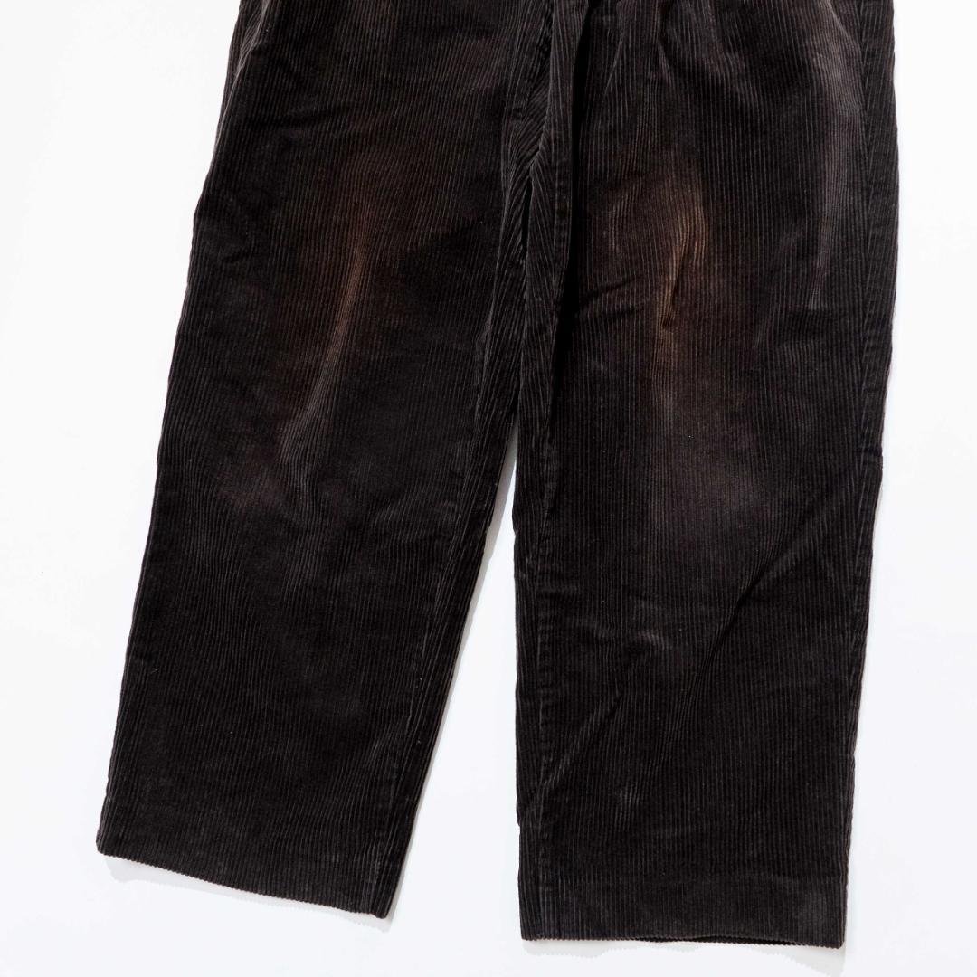 ラフ NAUTICA ダークブラウン コーデュロイスラックス