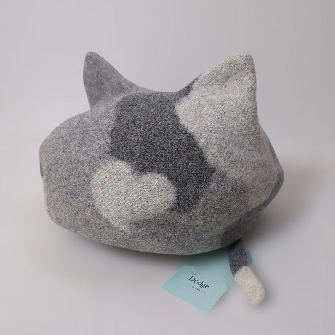 ★タグ付き未使用★Dodge ダッチ★猫耳帽子★ネコ耳しっぽ付き★フリーサイズ★