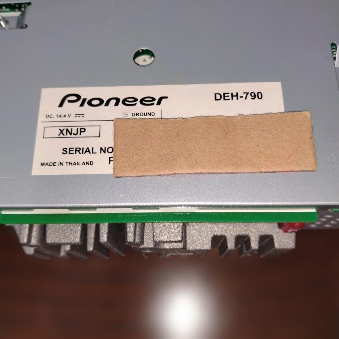 carrozzeria DEH-790 美品5バンドグラフィックイコライザー搭載