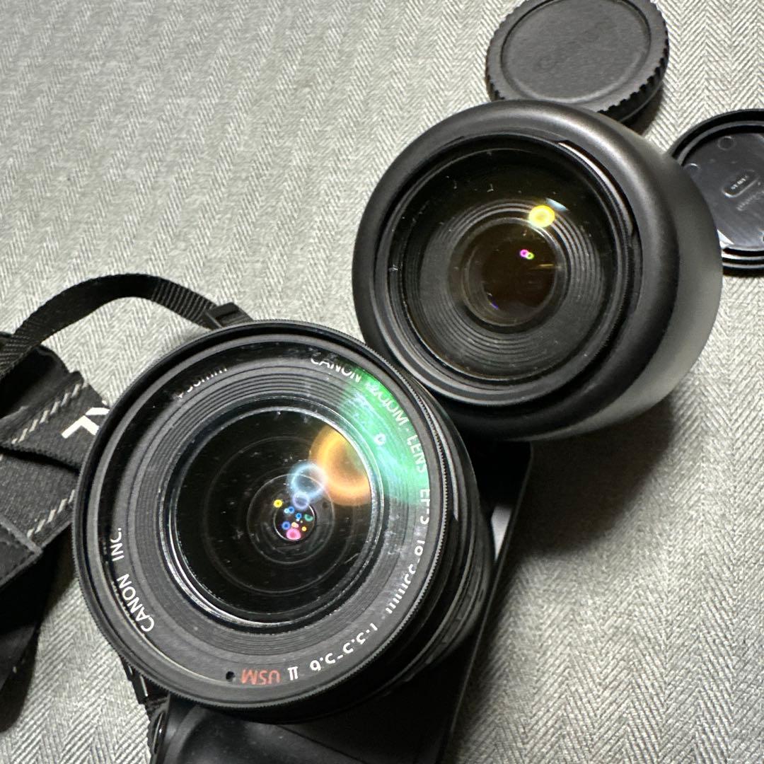 Canon EOS Digital X + 55-200mmレンズ