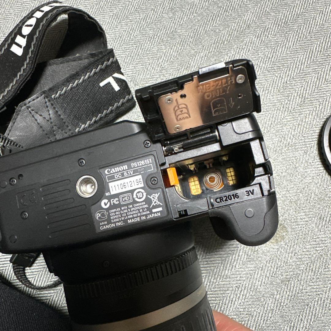 Canon EOS Digital X + 55-200mmレンズ