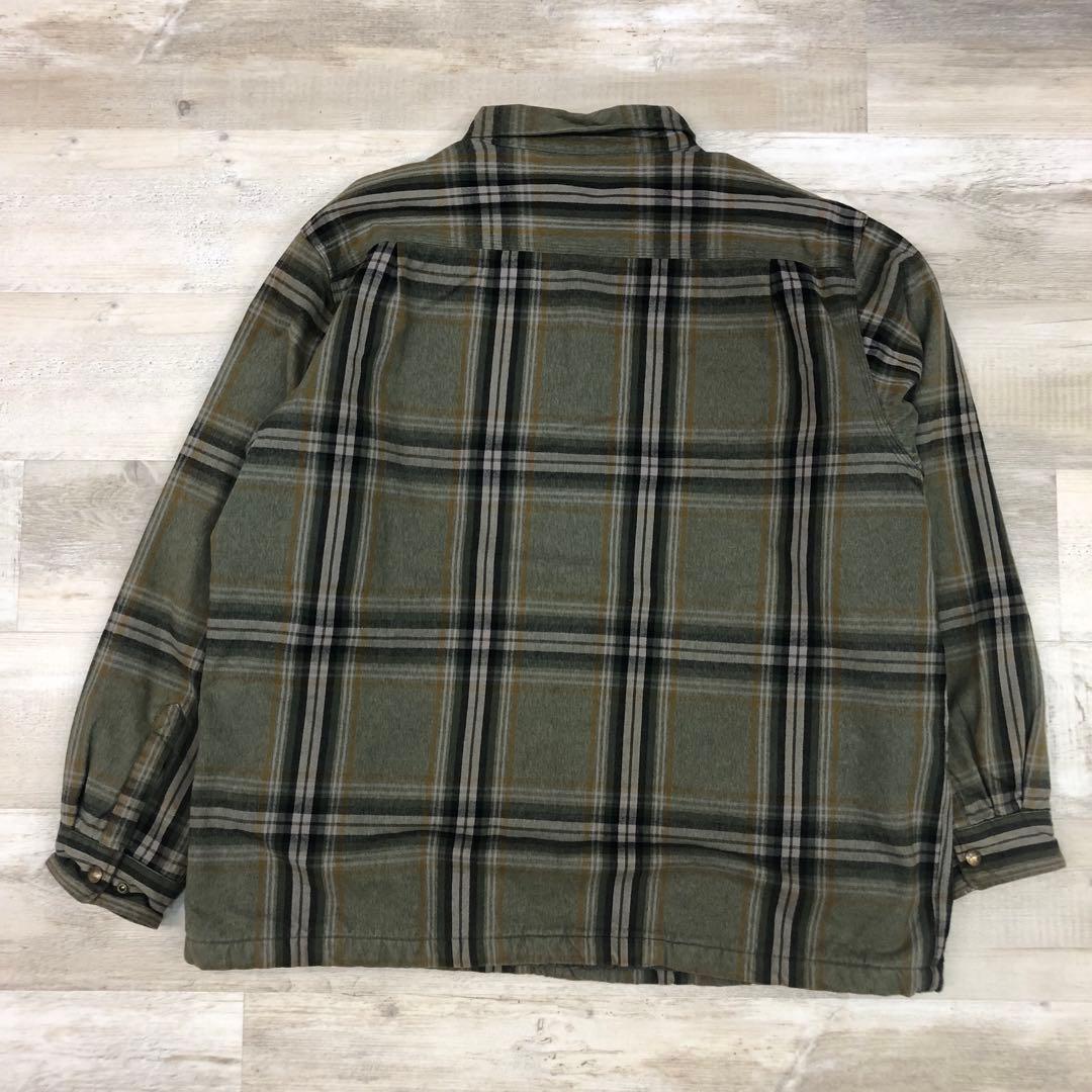 あ*様 古着 Carhartt カーハート フランネル シェルパラインドシャツジ