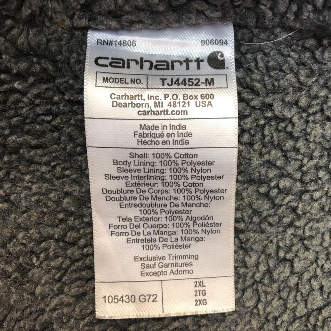 あ*様 古着 Carhartt カーハート フランネル シェルパラインドシャツジ