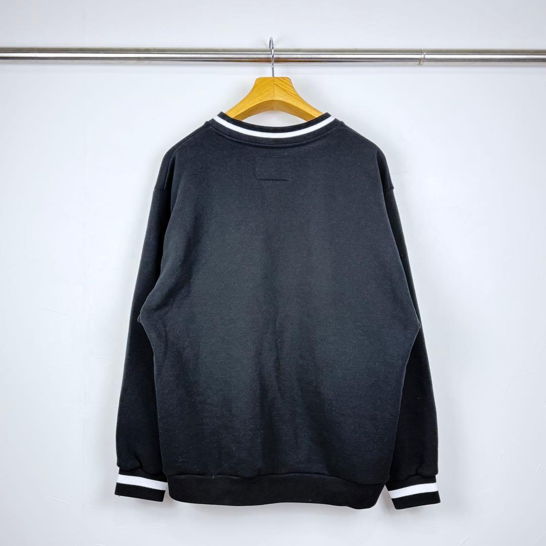 WTAPS WTVUA 刺繍ロゴ スウェット 黒 X01 ダブルタップス