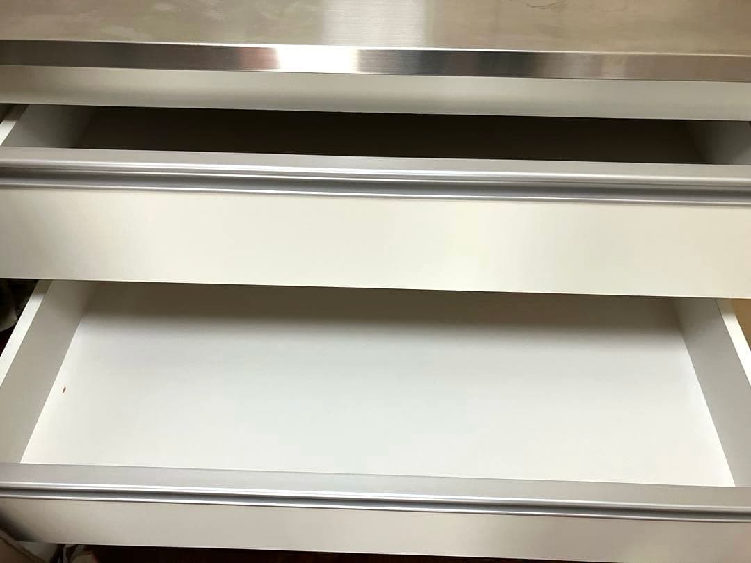 キッチンカウンター幅90cm【ステンレス天板】