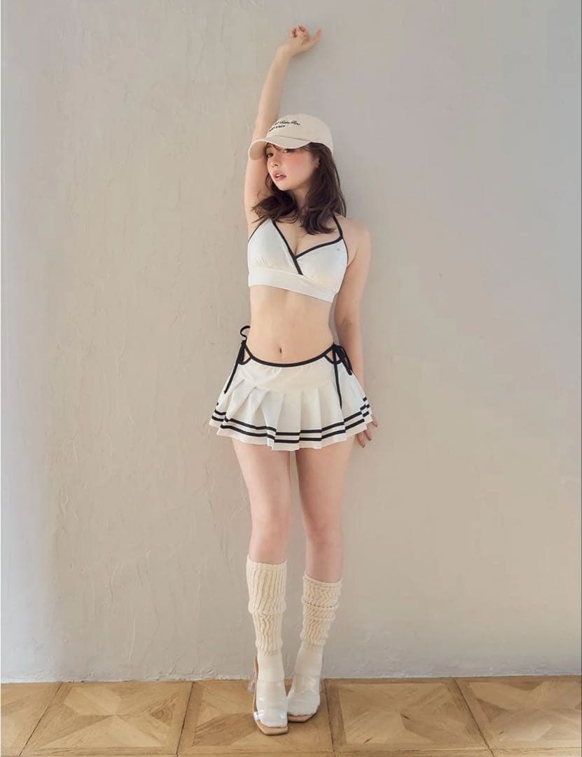 水着・ラッシュガード andmary coco pleats swimwear