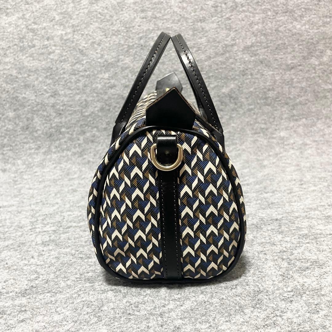 【専用】　ロベルタピエリ　ミニボストン　2way PVC × レザー　黒