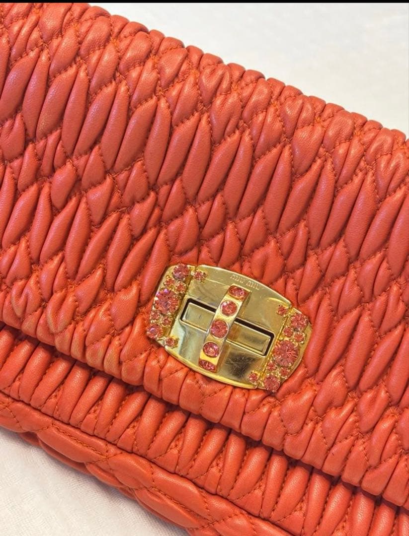 miumiu ショルダーバッグ　クラッチバッグ