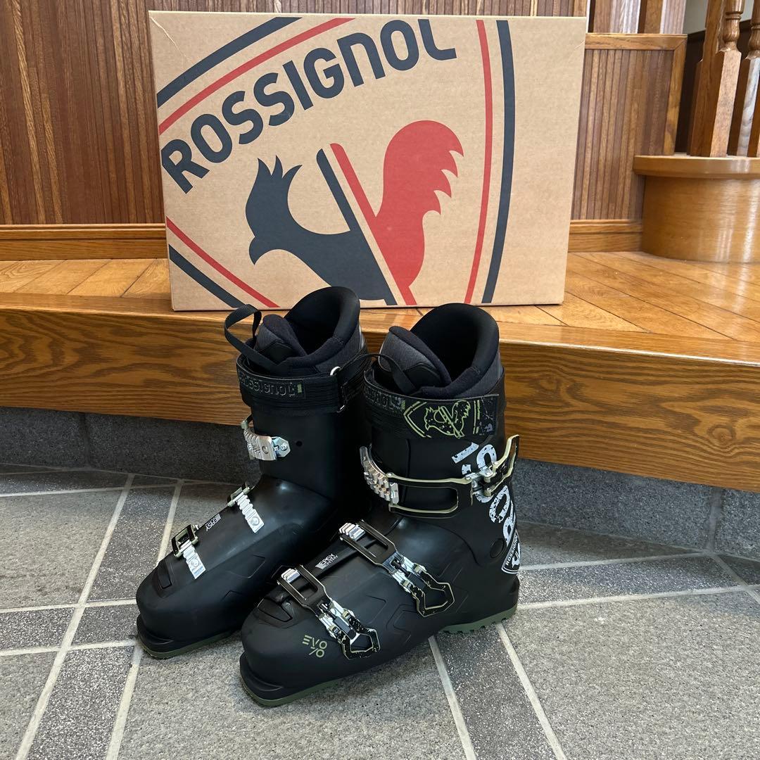 ROSSIGNOL EVO 70 ブラック カーキ 27.5cm ロシニョール