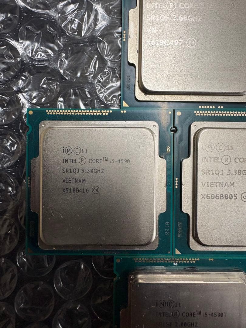 Intel cpu 7個セット