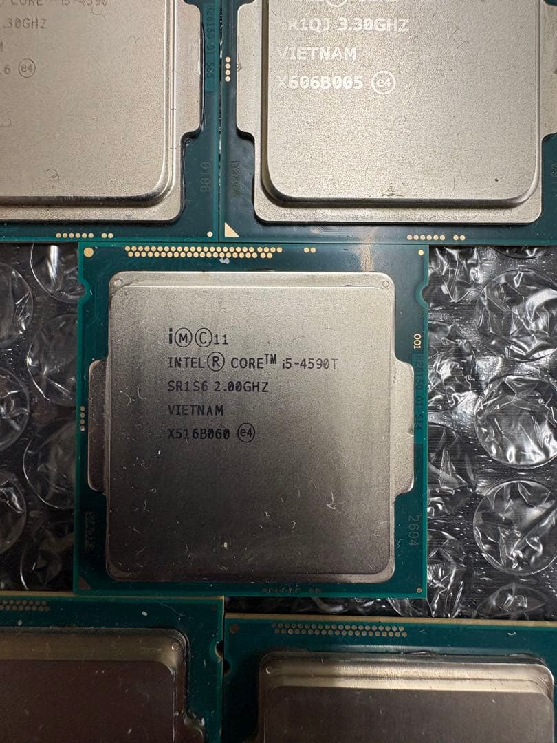 Intel cpu 7個セット