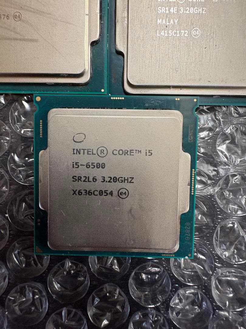 Intel cpu 7個セット