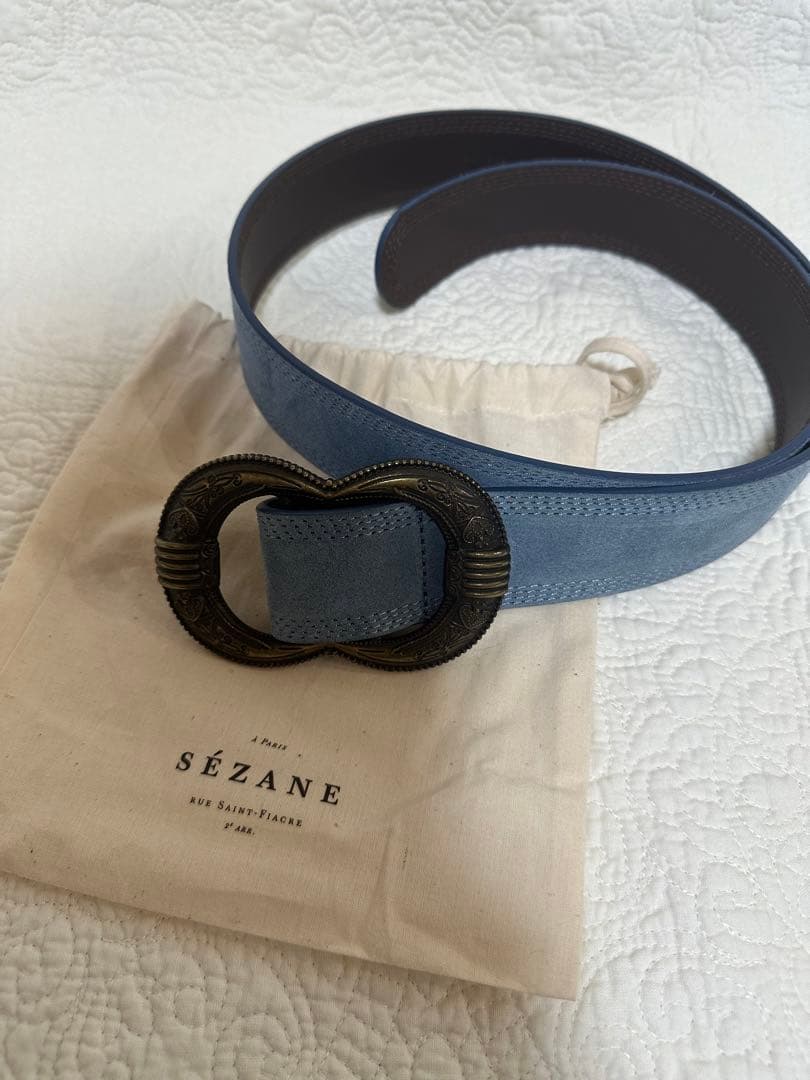 極美品　Sezane 革ベルト