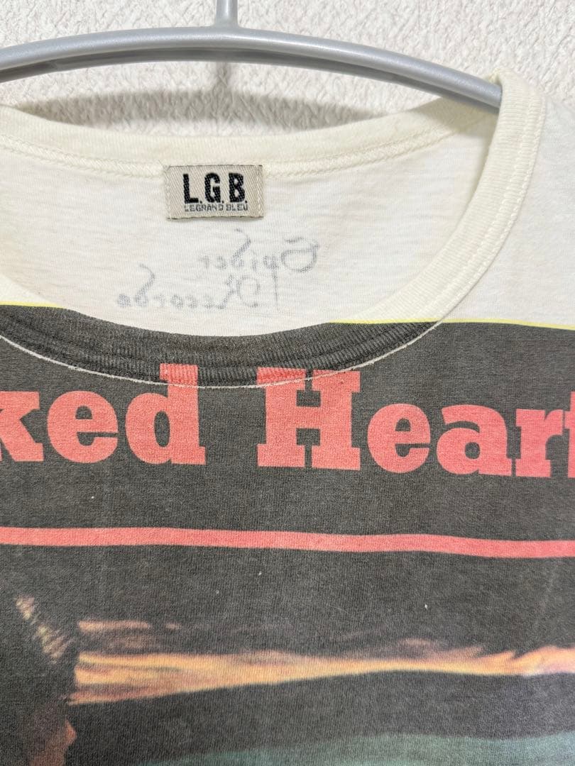 初期LGB ルグランブルー 未使用NAKED HEARTプリントTシャツS