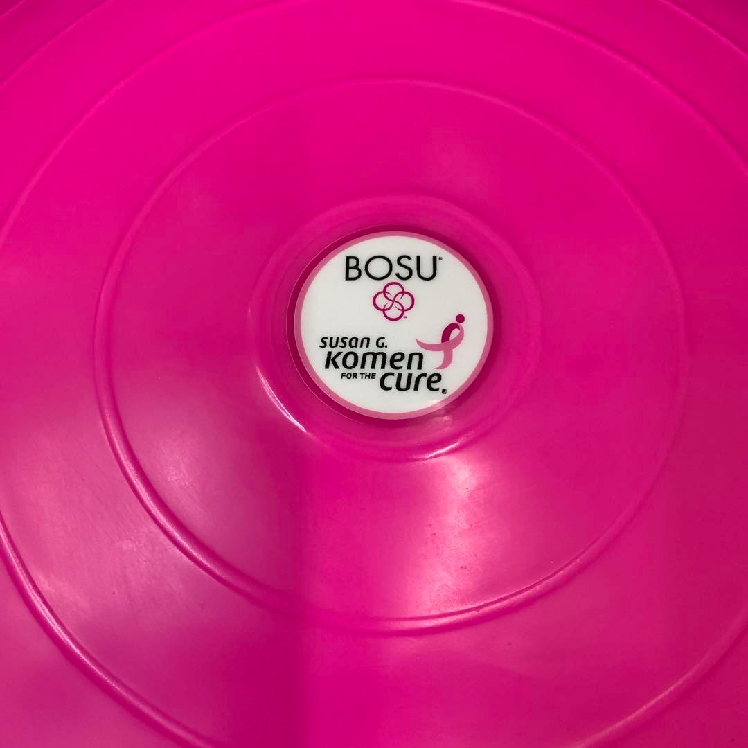 未使用 BOSU バランストレーナー ピンク バランスボール　ボス